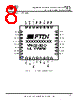 USB2DM Datasheet HTML 8Page - Future Technology Devices International Ltd. 