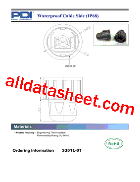 3351L-01 Datasheet PDF - PowerDynamics, Inc