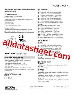 W2PA-1FF-R2/CE Datasheet PDF - M-System Co.,Ltd.