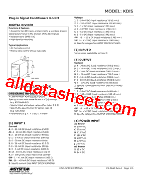 KDIS-CAD-R Datasheet PDF - M-System Co.,Ltd.