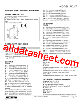 M2VT-D4-R2 Datasheet PDF - M-System Co.,Ltd.
