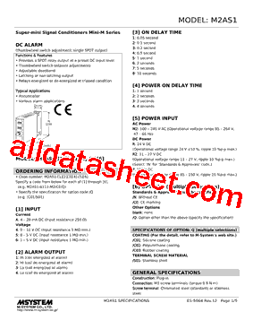 M2AS1-5121-R2/CE Datasheet PDF - M-System Co.,Ltd.