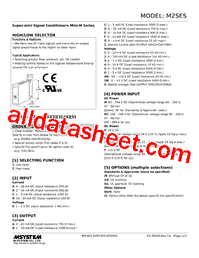 M2SES-2AB-R2/Q Datasheet PDF - M-System Co.,Ltd.