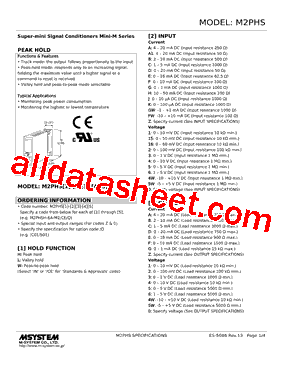 M2PHSL-15B-R2/CE Datasheet PDF - M-System Co.,Ltd.