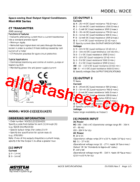 W2CE-52D-R2/CE Datasheet PDF - M-System Co.,Ltd.