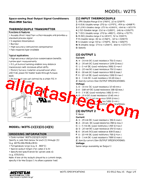 W2TS-2AB-R2/CE Datasheet PDF - M-System Co.,Ltd.