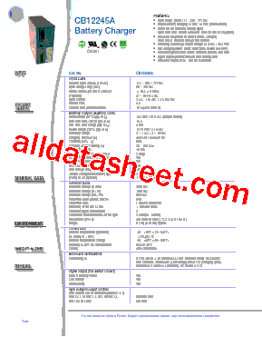 CB12245A Datasheet PDF - Altech corporation