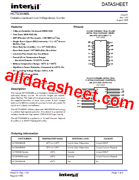 HCTS393D Datasheet PDF - Renesas Technology Corp
