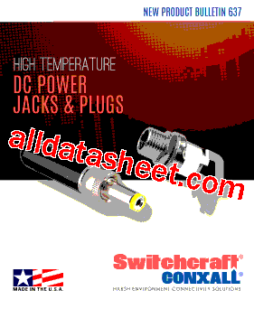 PC732AH. Datasheet PDF - Switchcraft, Inc.
