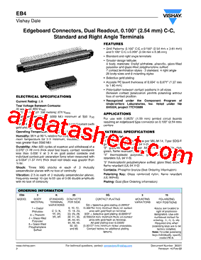 EB412R10SGX15 Datasheet PDF - Vishay Siliconix