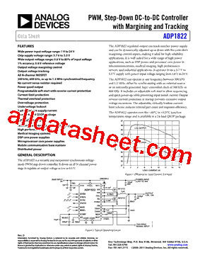 ADP1822 Datasheet PDF - Analog Devices