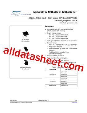 M95040-R Datasheet PDF - STMicroelectronics